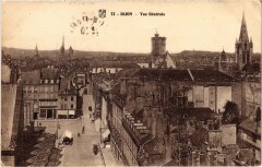Dijon vue generale à Dijon