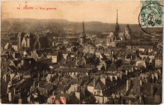 Dijon vue generale à Dijon