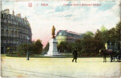 Dijon Statue de Rude et Boulevard Sevigne -
																					21000 Dijon
																			