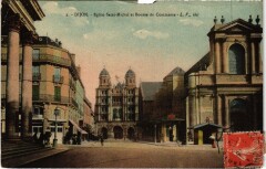 Dijon Bourse Commerce et Eglise Saint-Michel à Dijon