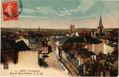 Dijon vue generale à Dijon