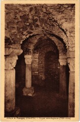 Beaune Crypte merovingienne à Beaune