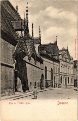 Beaune Rue de l'Hotel Dieu à Beaune