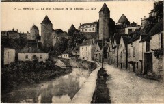 Semur Rue Chaude et le Donjon