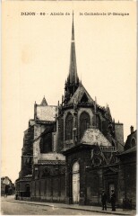 Dijon Abside de la Cathedrale Saint-Benigne à Dijon
