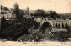 Semur Pont Joly et le Donjon -
													21 Côte d'Or
												