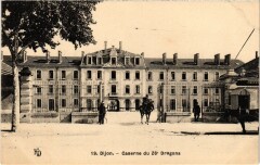 Dijon Caserne du 26e Dragons à Dijon
