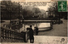 Dijon vue generale du Square Darcy à Dijon