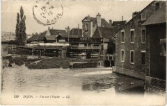 Dijon vue sur l'Ouche à Dijon