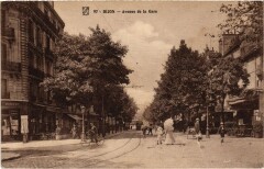 Dijon Avenue de la Gare à Dijon