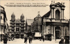 Dijon Bourse Commerce Eglise Saint-Michel à Dijon
