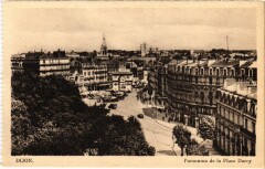 Dijon panorama de la Place Darcy à Dijon