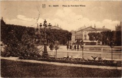 Dijon Place du President Wilson à Dijon