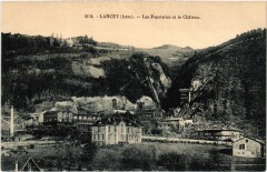 Lancey Les Papeteries et le Chateau