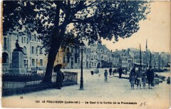 Le Pouliguen Le Quai a la sortie de la promenade au Pouliguen