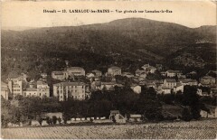 Lamalou-les-Bains vue générale sur Lamalou-le-Bas à Lamalou-les-Bains