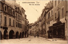Lons-le-Saunier Rue des Arcades à Lons-le-Saunier