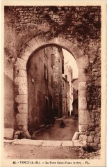Vence Porte Saint-Veran à Vence