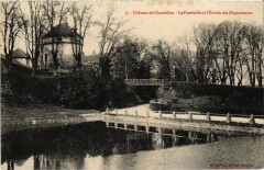 Chateau de Chastellux La passerelle