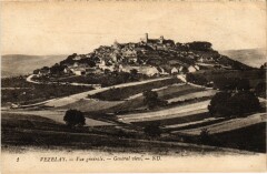 Vézelay vue générale à Vézelay