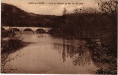 Arcis-sur-Cure Pont du Chemin de fer -
													89 Yonne
												