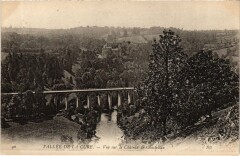 Chateau de Chastellux et le viaduc