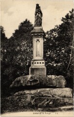 Monastere La Pierre-qui-Vire Statue de la Vierge