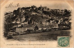 Avallon vue sur la Ville à Avallon