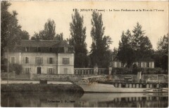 Joigny Sous-Préfecture rive de l'Yonne à Joigny