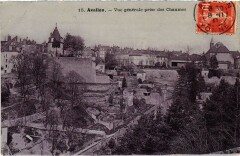 Avallon vue générale à Avallon