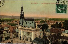 Sens Hotel de Ville vue générale