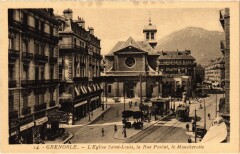 Grenoble Eglise Saint-Louis Rue Poulat à Grenoble
