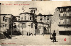 Valence Abside de la Cathédrale à Valence