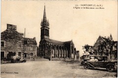 Saint-Cast Eglise monument aux Morts
