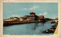 Palavas-les-Flots Les Jetées et le Casino à Palavas-les-Flots