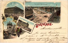 Souvenir de Bordeaux Litho à Bordeaux