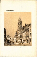 Compiegne Hotel de Ville à Ville