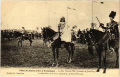 Compiegne Fetes de Jeanne d'Arc Roi Charles Vii