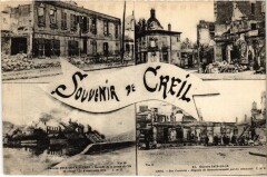Souvenir de Creil Guerre à Creil
