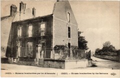 Creil maisons bombardées Guerre à Creil