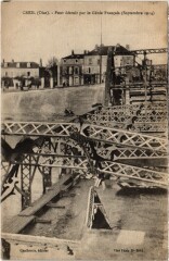Creil pont détruit Guerre à Creil