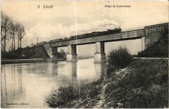 Creil Pont de Laversine Railway à Creil