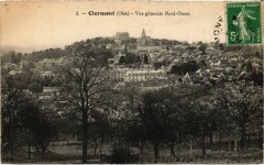Clermont vue générale à Clermont