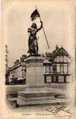 Compiegne Statue de Jeanne d'Arc