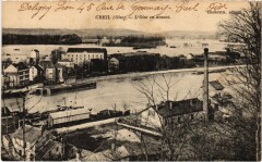 Creil Oise en amont à Creil