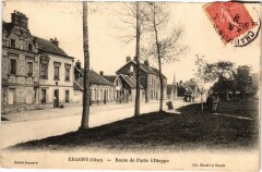 Eragny Route de paris a Dieppe