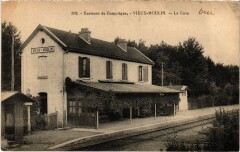 Vieux-Moulins La Gare Railway à Vieux-Moulin