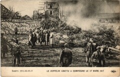 Compiegne Le Zeppelin Guerre