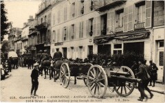 Compiegne Artillerie Anglaise Guerre