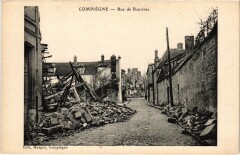 Compiegne Rue de Bouvines Guerre